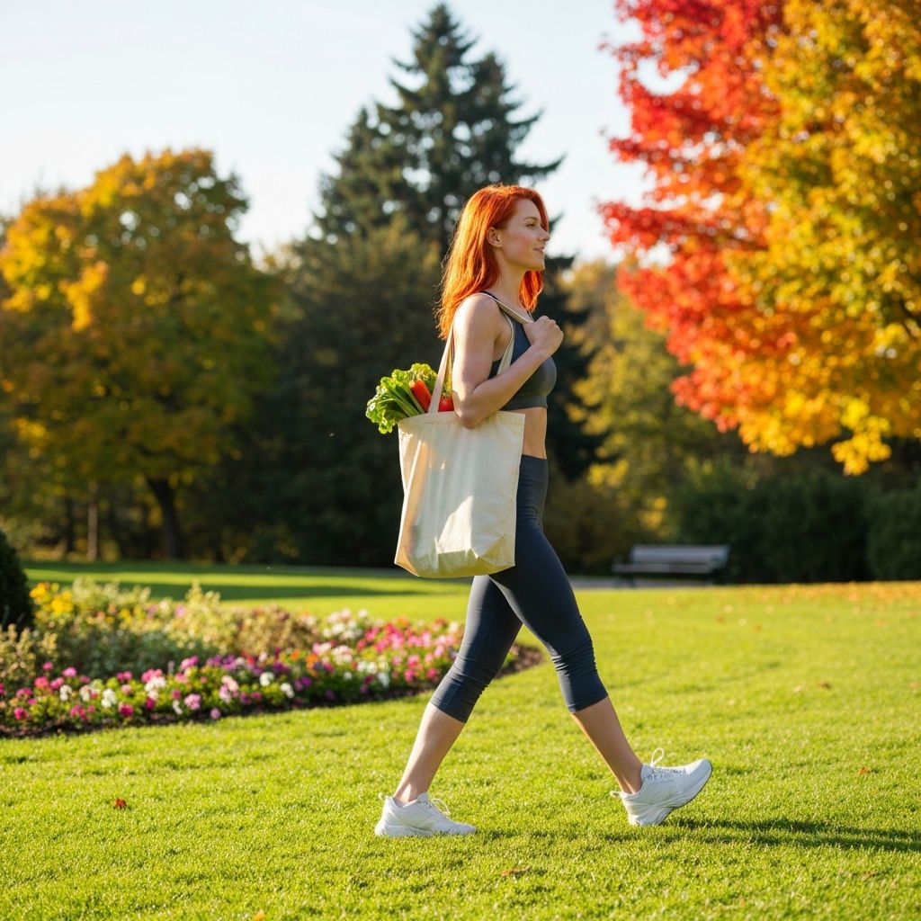 Active lifestyle and balanced nutrition